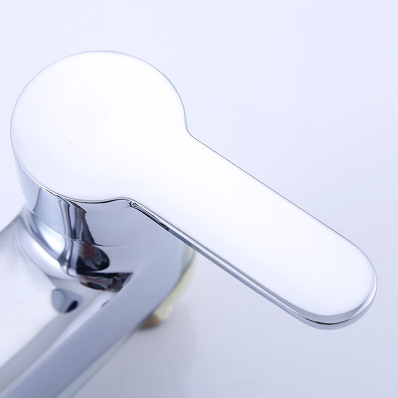 Lisslune | Deck Mounted Center Freestanding Bathtub Filler Single Handle Freestanding Faucet