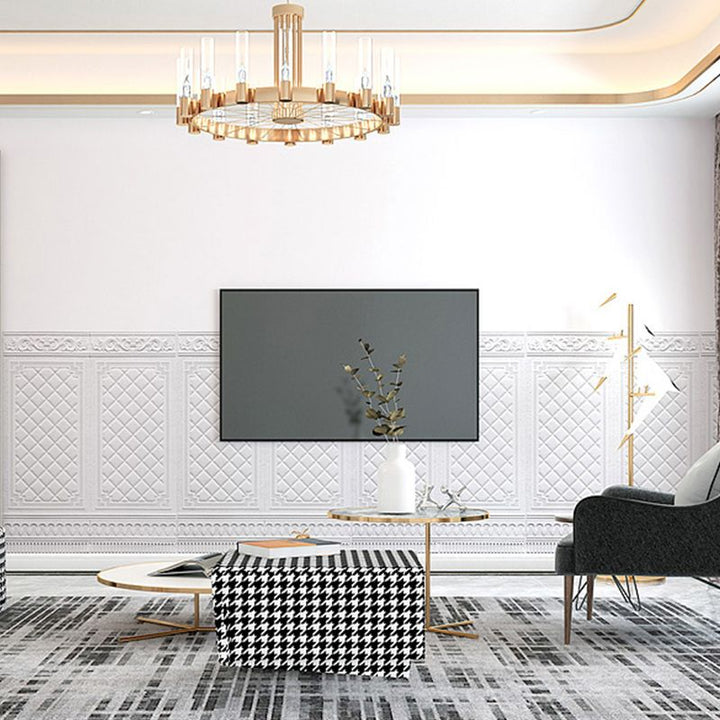 Lisslune | 3D Wall Coverings Contemporary Simple Wall Coverings with waterproof