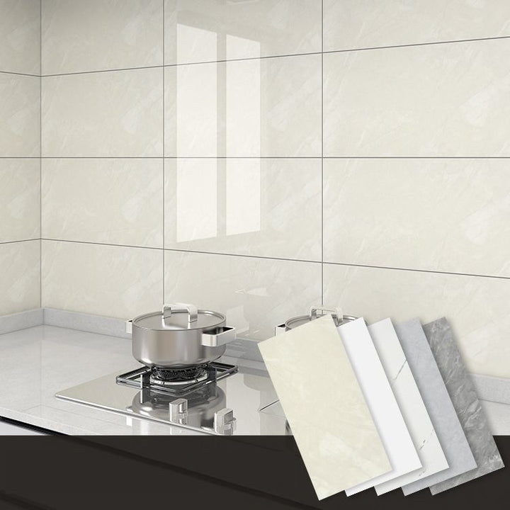 Lisslune | Contemporary Rectangular Peel & Stick Tile 12" x 24" Peel and Stick Splashback Wall Tile
