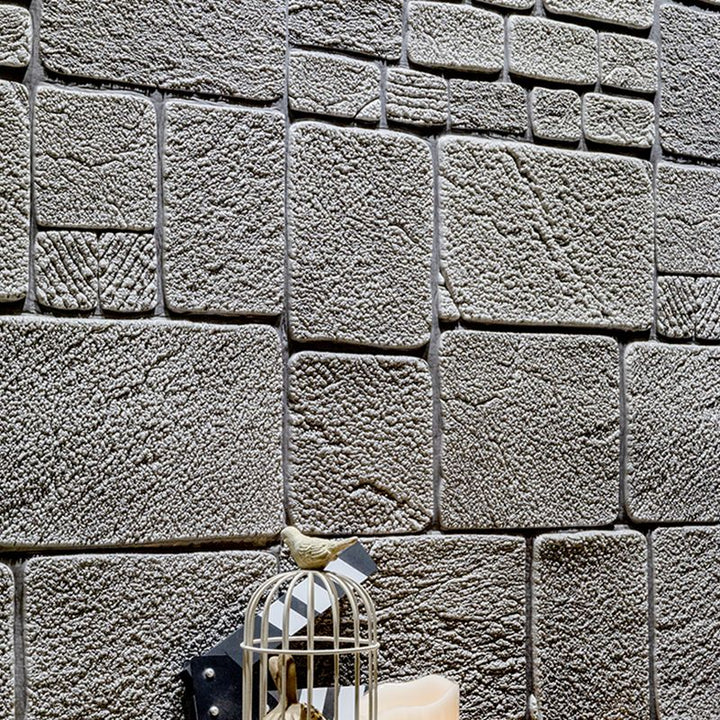 Lisslune | 3D artificial stone wall panel industrial style living room wall panel (pack of 10)
