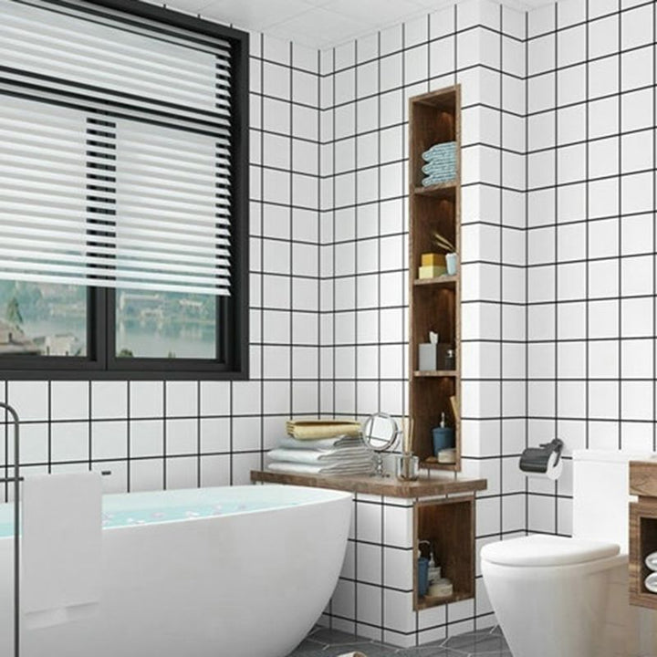Lisslune | Modern Style Peel & Stick Tile Single Tile Wallpaper with Waterproof
