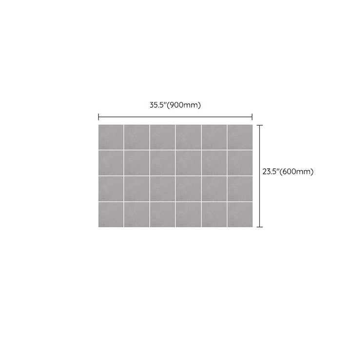 Lisslune | Modern Peel-and-Stick Tiles Single Tile Peel-and-Stick Backing