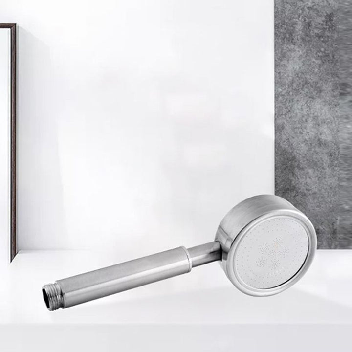 Lisslune | Round Shape Handheld Showerhead Traditional Metal Wall Mounted Hand Shower