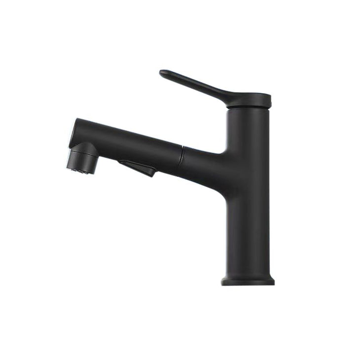 Lisslune | Vessel Sink Faucet Contemporary Pull-out Faucet with Swivel Spout