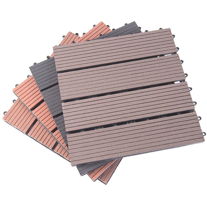 Lisslune | Classic square terrace tiles solid color composite tiles for outdoor use