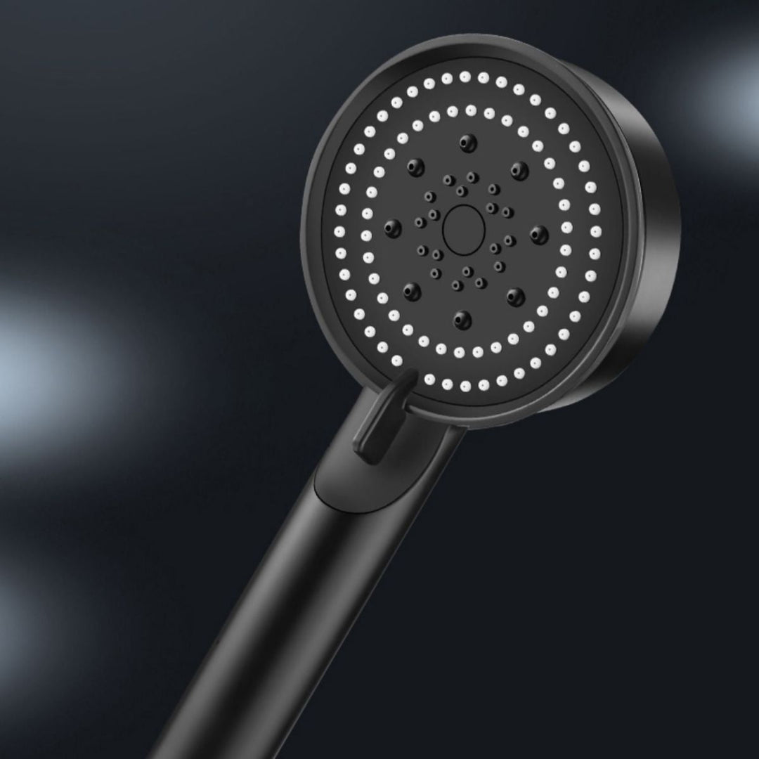 Lisslune | Round Hand Shower Adjustable Spray Pattern Wall Mounted Shower Head