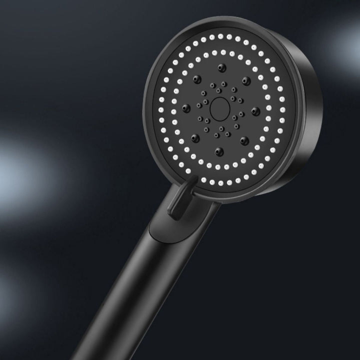 Lisslune | Round Hand Shower Adjustable Spray Pattern Wall Mounted Shower Head