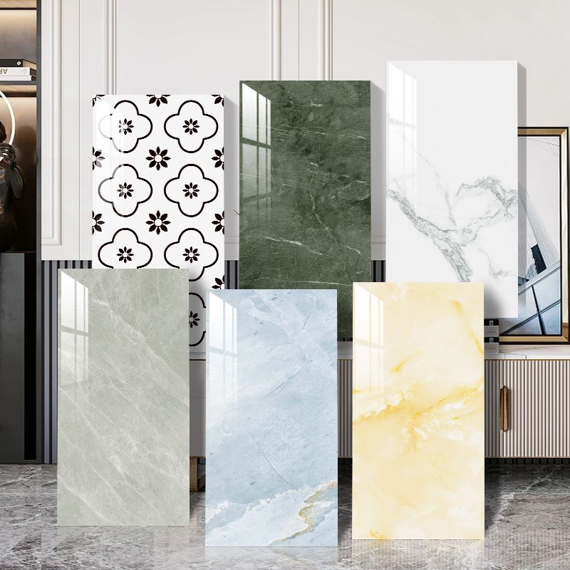 Lisslune | Rectangular Waterproof Tile PVC Single Peel & Stick Tile for Backsplash