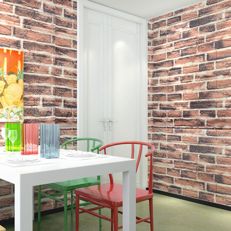 Lisslune | Farmhouse Wall Panel 3D Brick Bedroom and Living Room Wall Panels Set of 2
