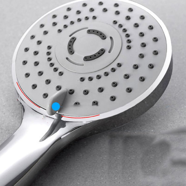 Lisslune | Contemporary Handheld Shower Head Adjustable Spray Pattern Silver Shower Head