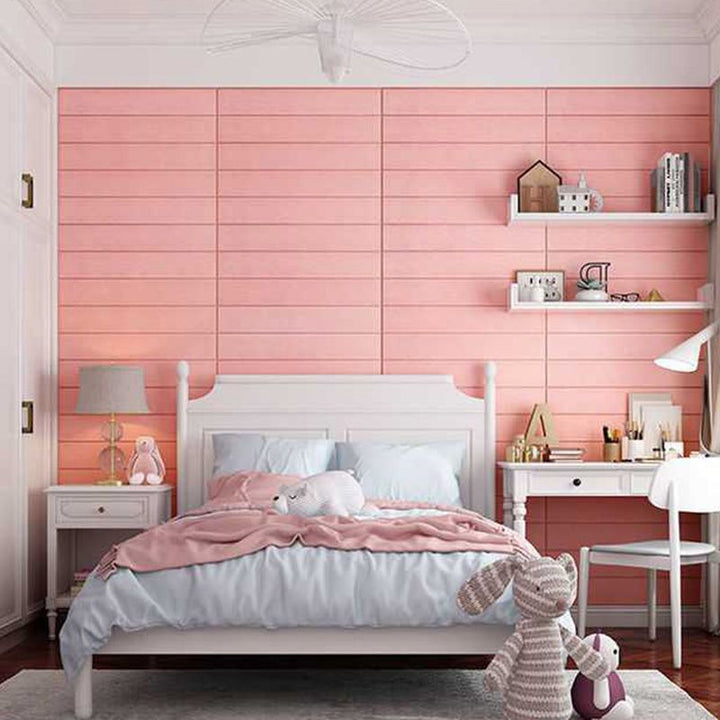 Lisslune | Living Room Wall Paneling for Peeling and Attaching 3D Embossed Wall Paneling