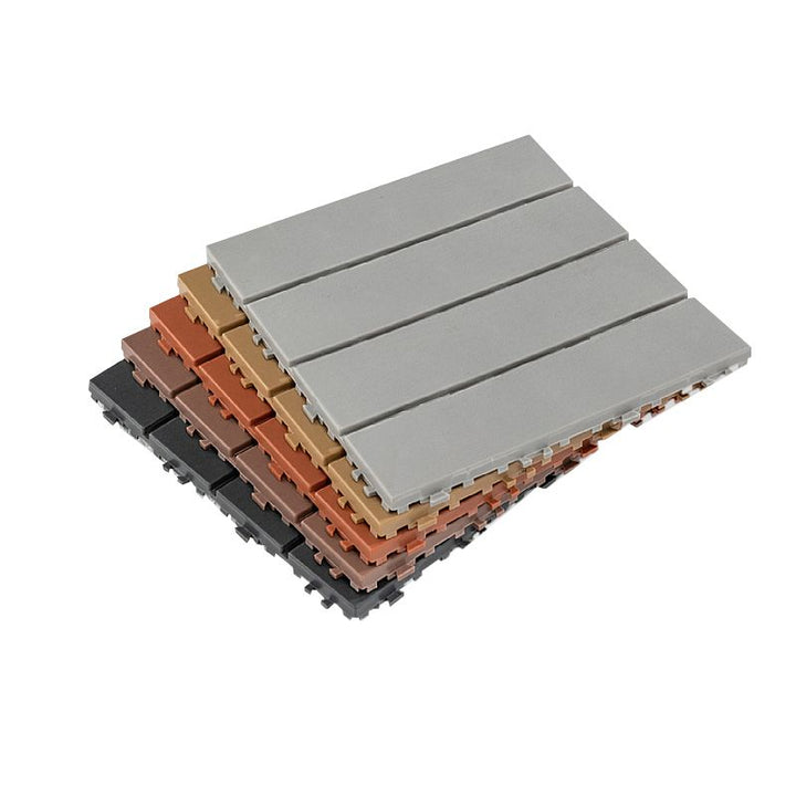 Lisslune | Modern Style WPC Flooring Corrosion Resistant Square Wood Floor