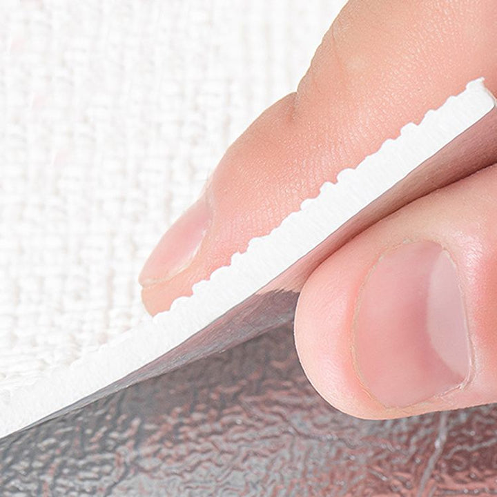 Lisslune | Basic Plain Wall Panel Peel and Press 3D Embossed Wall Cladding