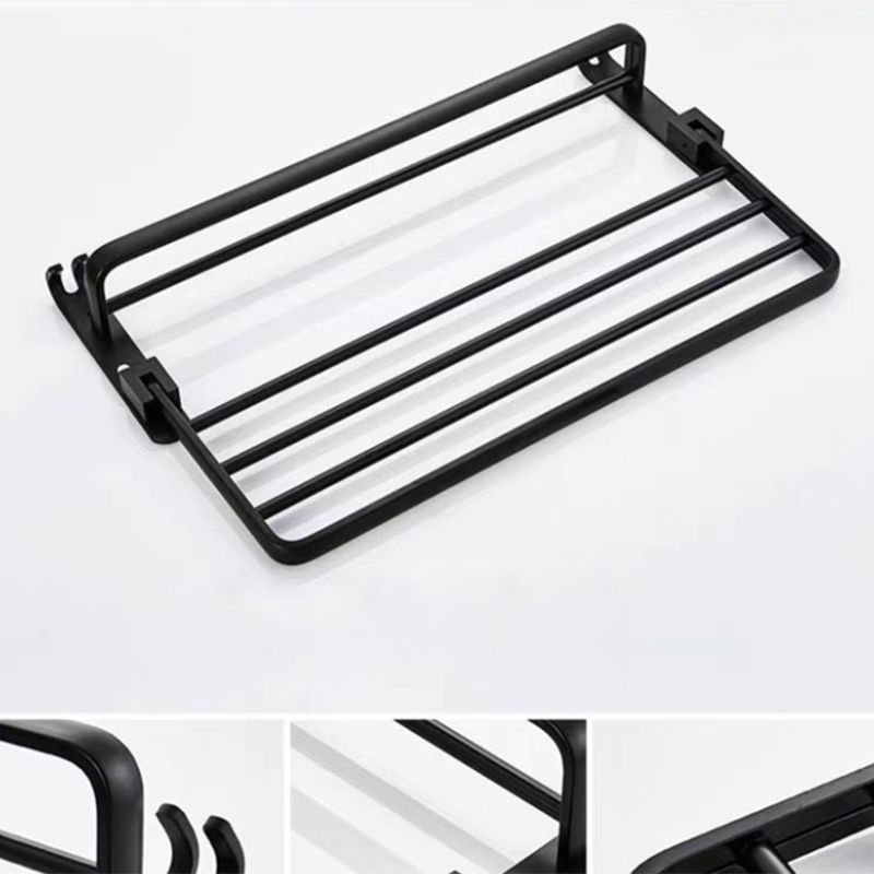 Lisslune | Modern Bathroom Accessories Set Towel Holder Black Soap Dish Bath Accessories Set