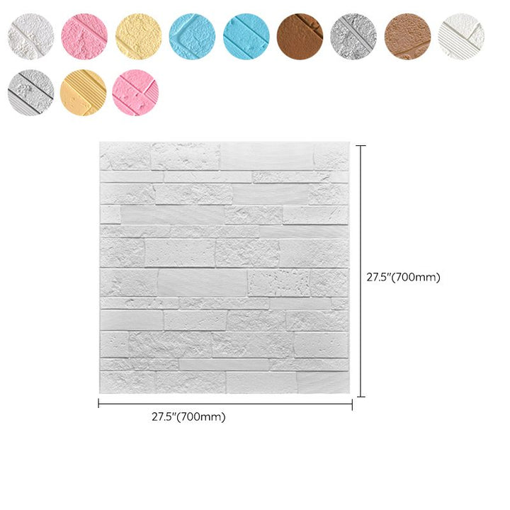 Lisslune | Plastic wall cladding contemporary peel and stick wall cladding