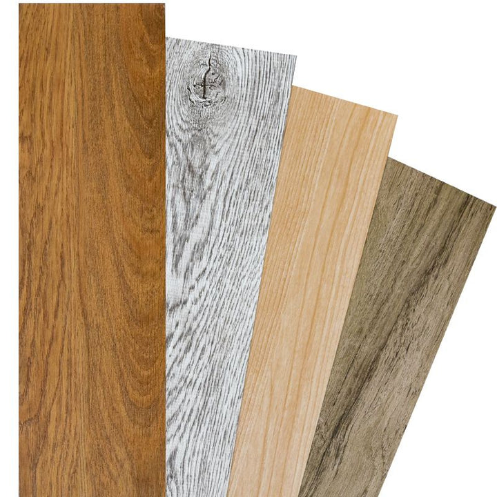 Lisslune | Peel and Stick Vinyl Floor Fabric Look Vinyl Floor with Square Edge