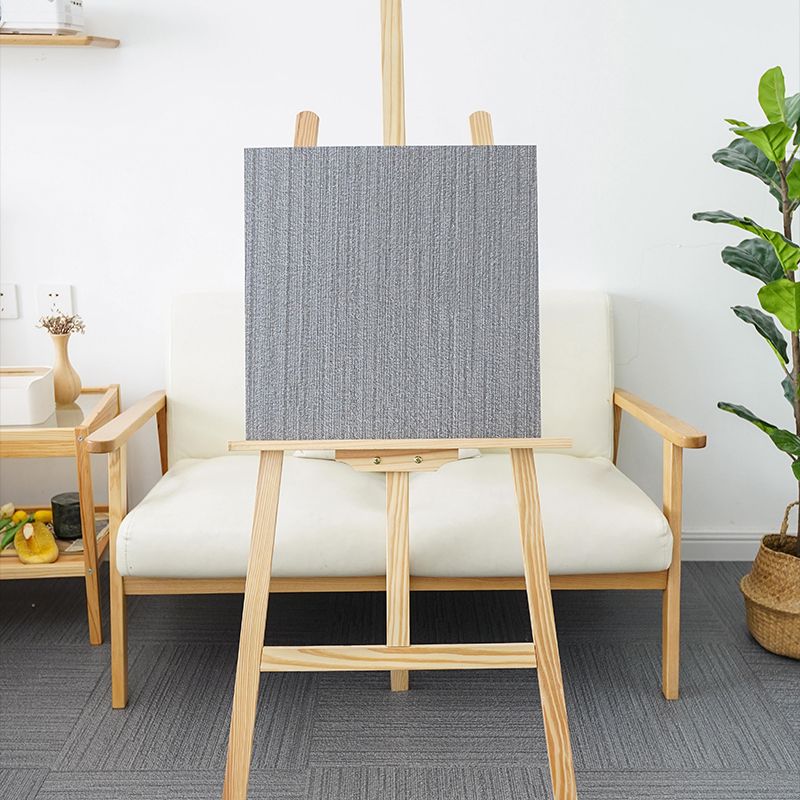 Lisslune | Square Scratch Resistant Plastic Floor Waterproof Peel & Stick Floor Tiles