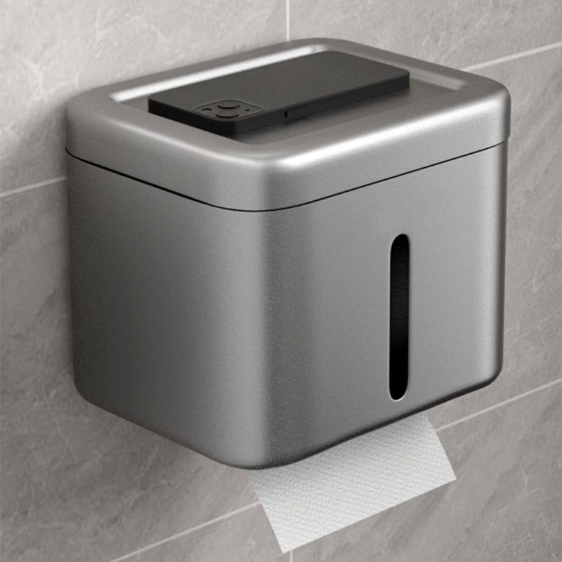 Lisslune | Modern gray bathroom hardware set towel bar paper holder bathroom accessory set