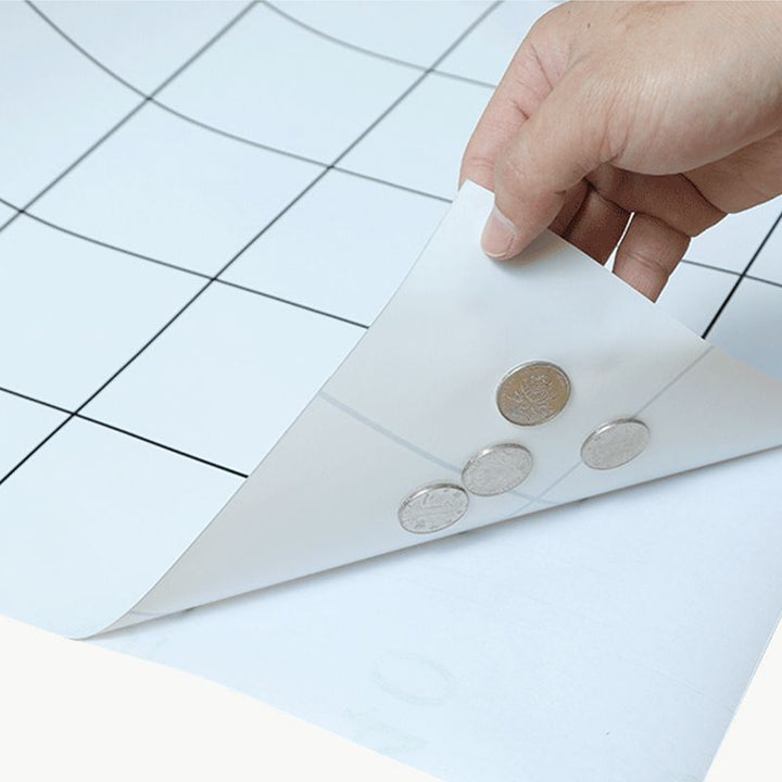 Lisslune | Grid Mosaic Peel & Stick Tile Scratch-resistant Wallpaper for Backsplash