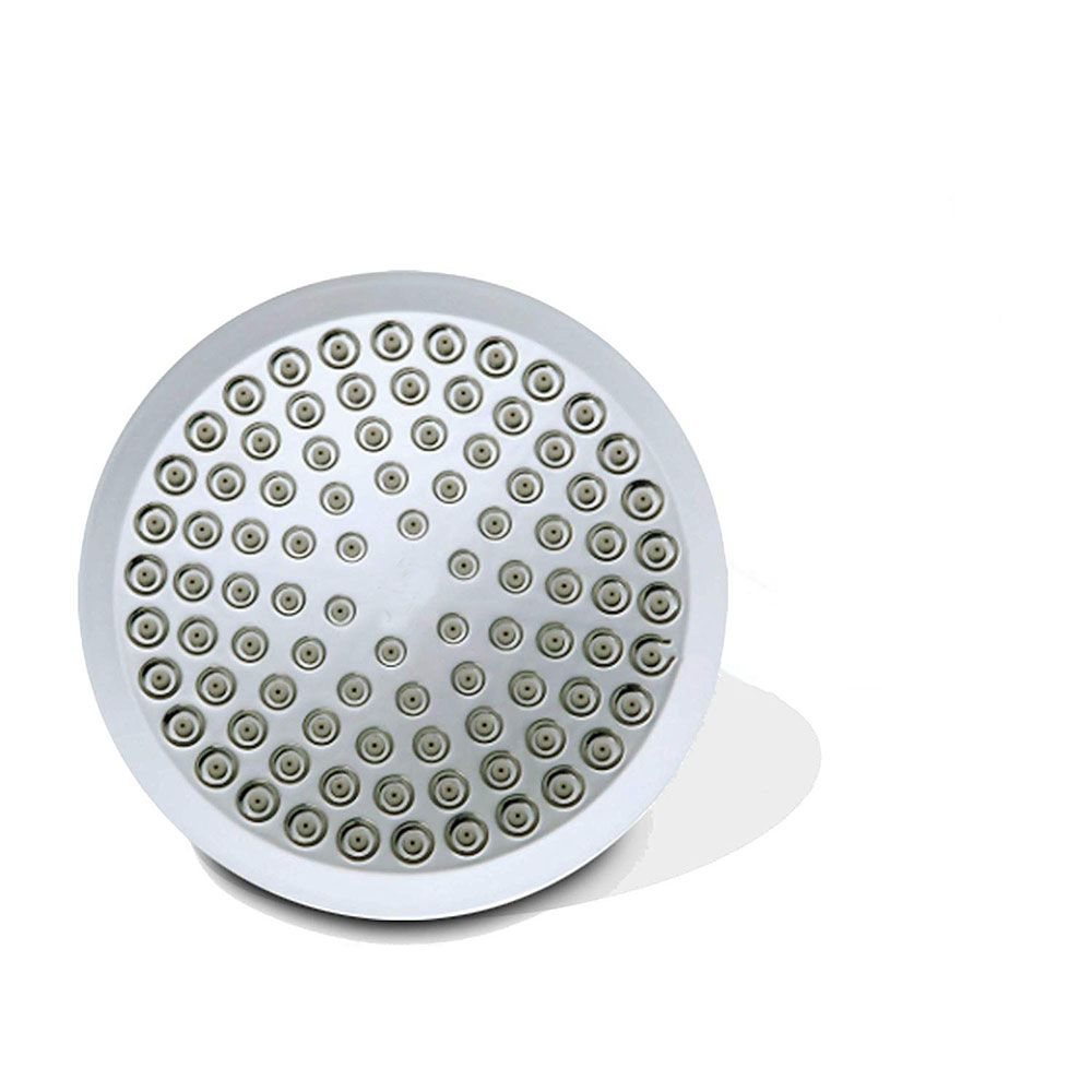 Lisslune | Contemporary Fixed Shower Head Round Metal Spray Head in Silver