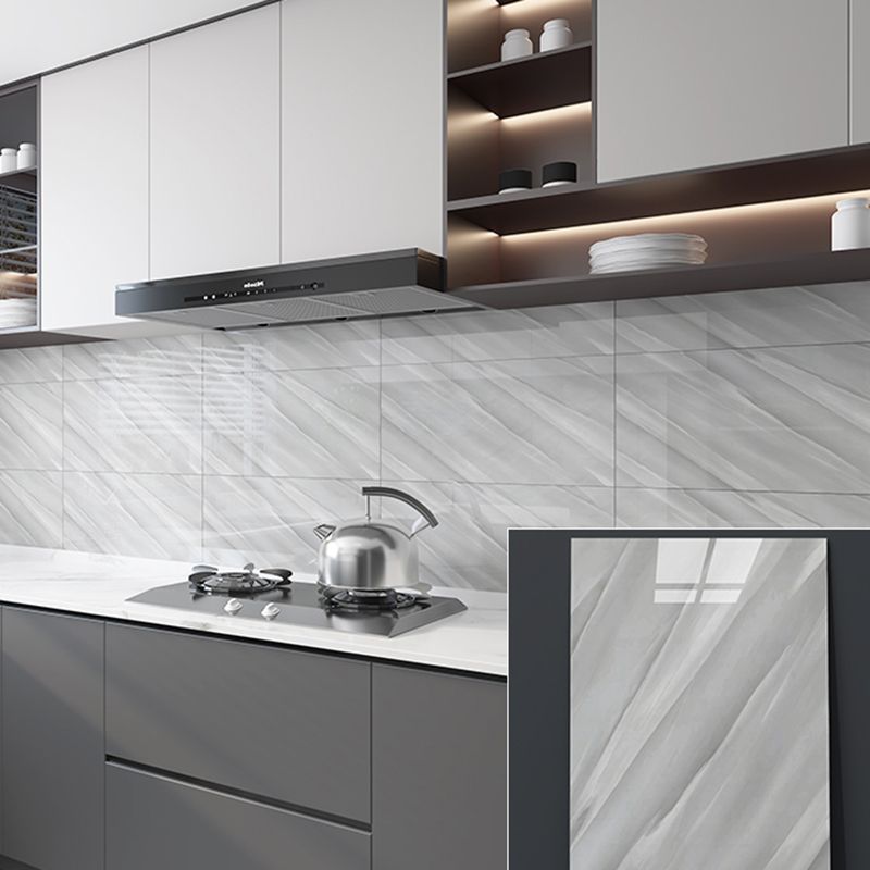 Lisslune | Modern Peel and Stick Back Wall Tiles Rectangular Home Depot Peel and Stick Tiles