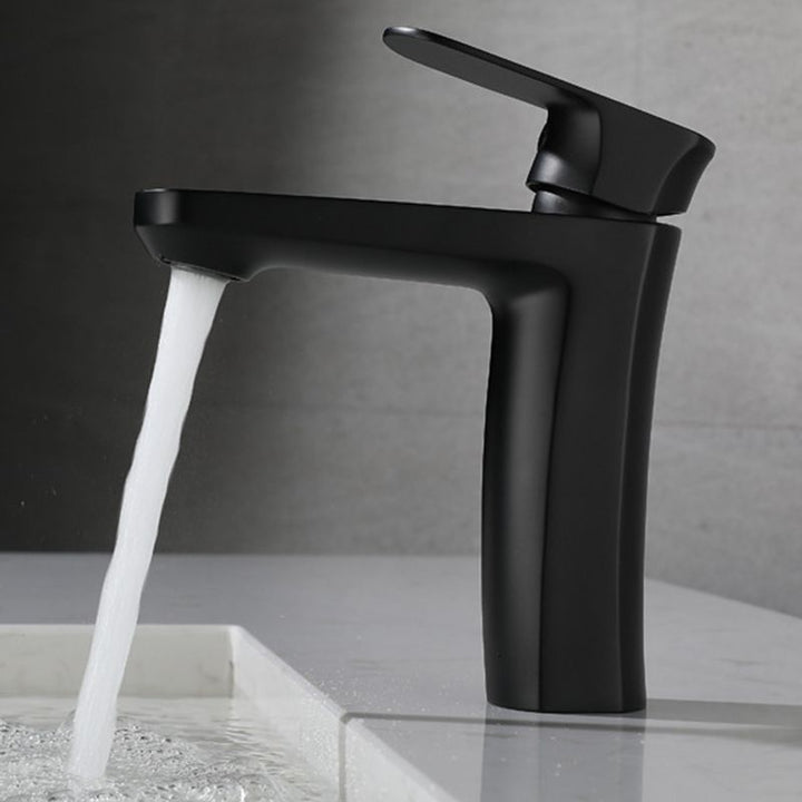 Lisslune | Square 1-Handle Basin Mixer 1 Hole Basin Mixer