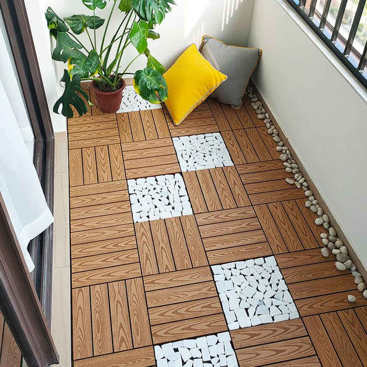 Lisslune | Traditional Floor Tiles Waterproof Click-Lock Wooden Floors