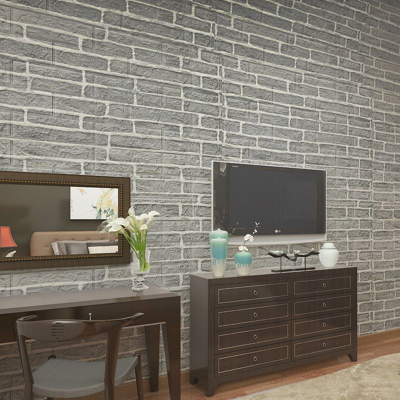 Lisslune | Farmhouse Wall Panel 3D Brick Bedroom and Living Room Wall Panels Set of 2