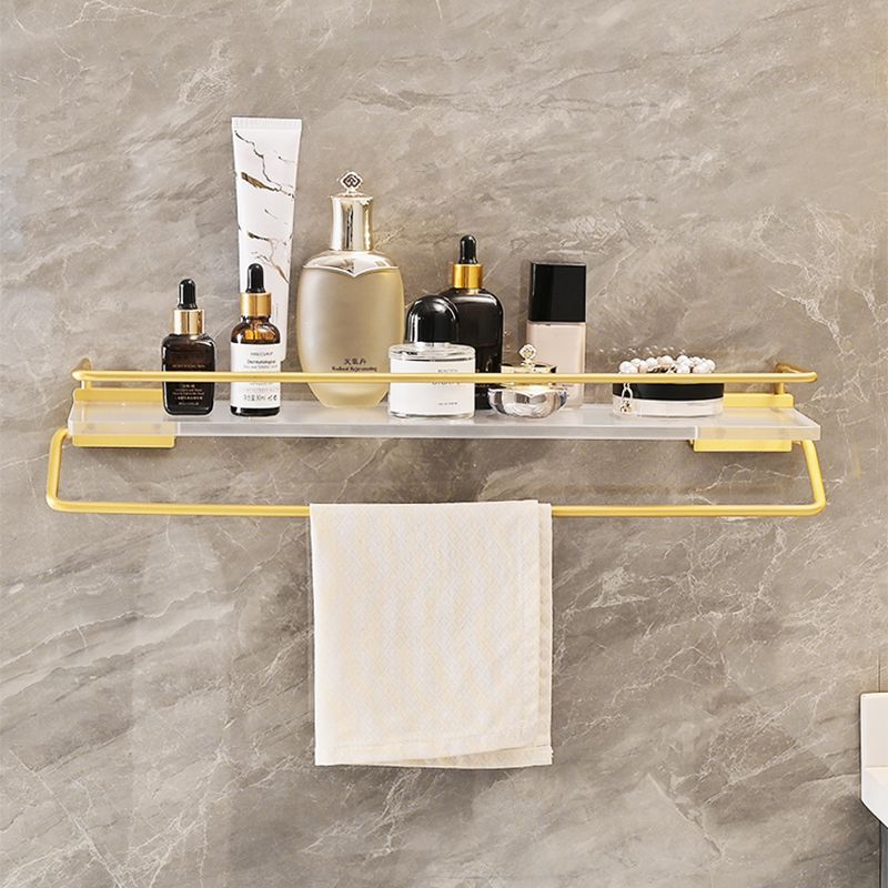 Lisslune | Metal and Acrylic Bathroom Accessories as a Single Piece or in a Set in Gold