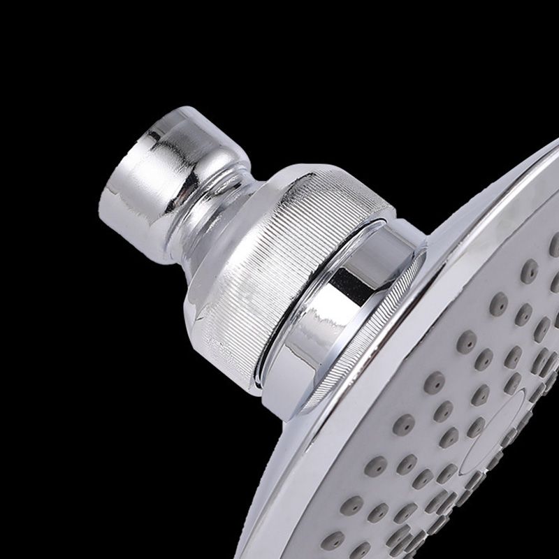 Lisslune | Round Shape Shower Head Modern Swivel Wall Mounted Fixed Shower Head