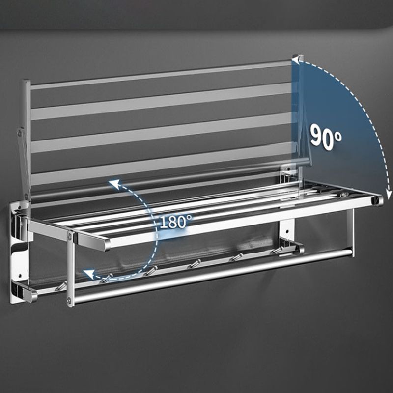 Lisslune | Modern Bath Set Stainless Steel Bath Shelf Paper Holder Bathroom Accessories Set