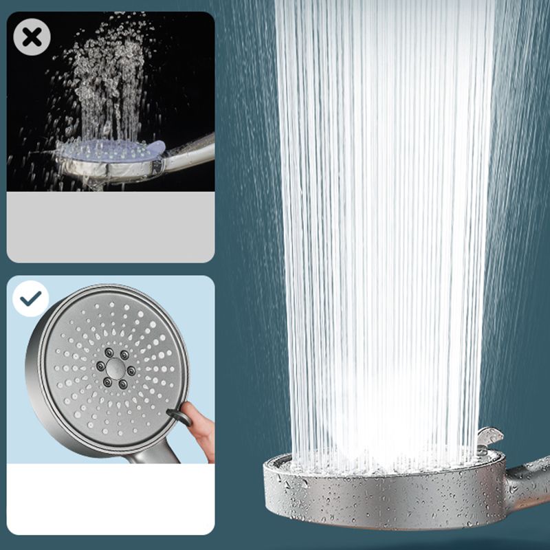 Lisslune | Modern Spray Head Round Handheld Water Filtration Showerhead Self-Cleaning