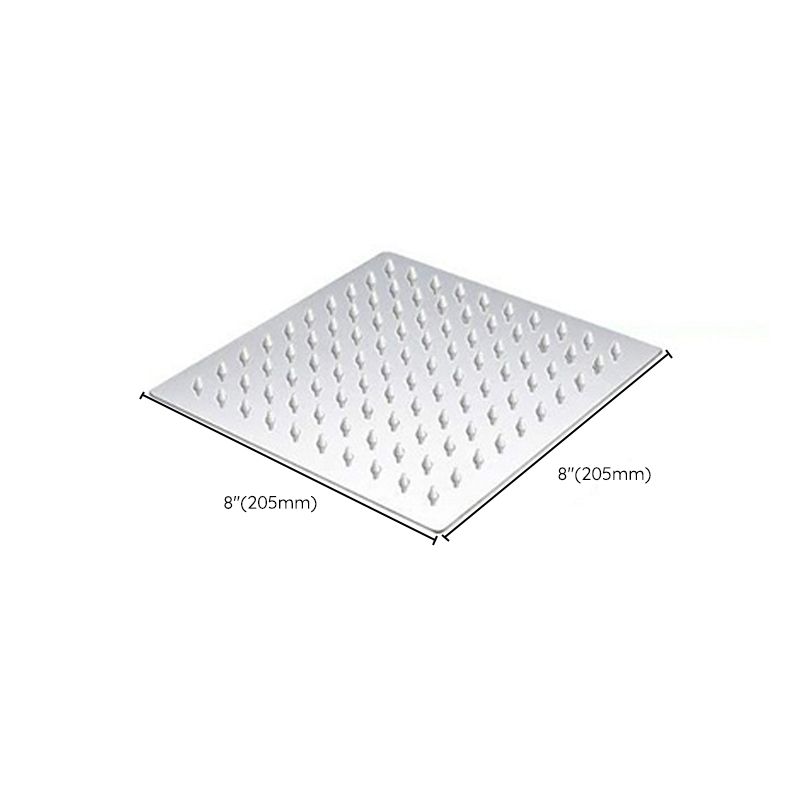 Lisslune | Classic Dual Shower Head Square Large Shower Head with Round Hand Shower