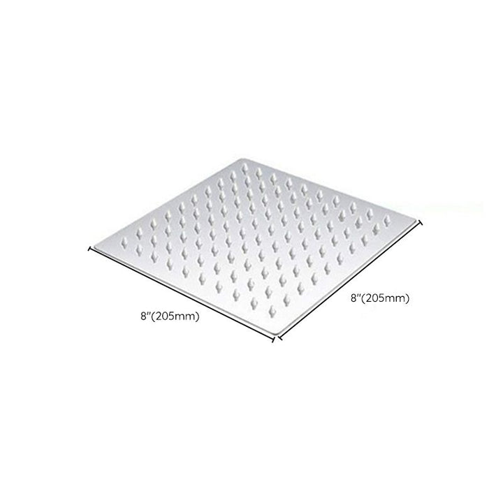 Lisslune | Classic Dual Shower Head Square Large Shower Head with Round Hand Shower