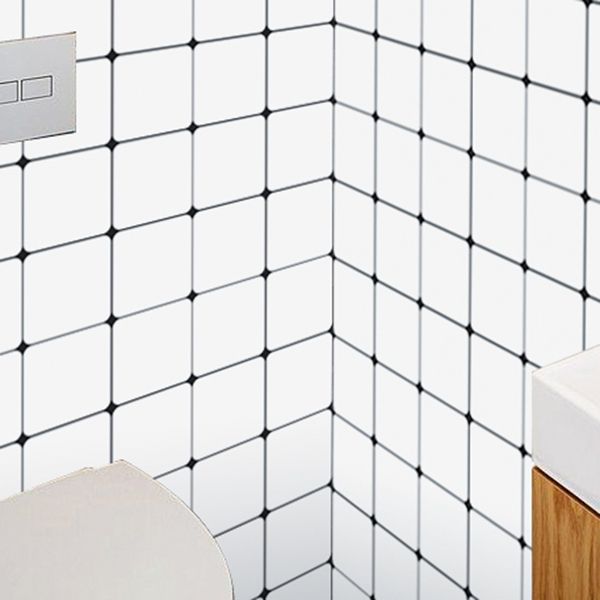 Lisslune | Quadrat Peel and Stick Back Wall Tile PVC Peel and Stick Tile for the Kitchen
