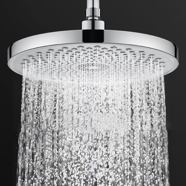 Lisslune | Round solid shower metal modern shower head combination for the bathroom