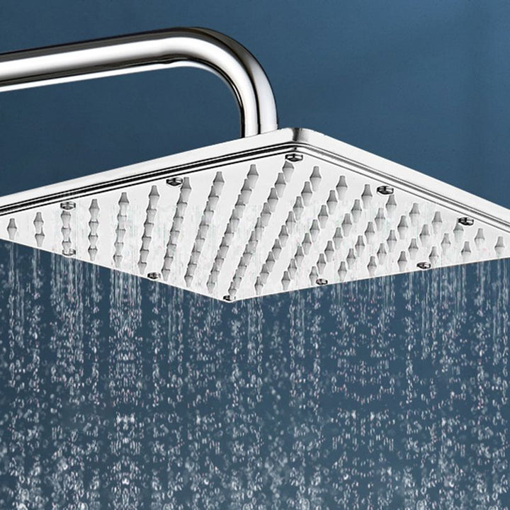 Lisslune | Solid square showerhead Standard spray pattern Large showerhead