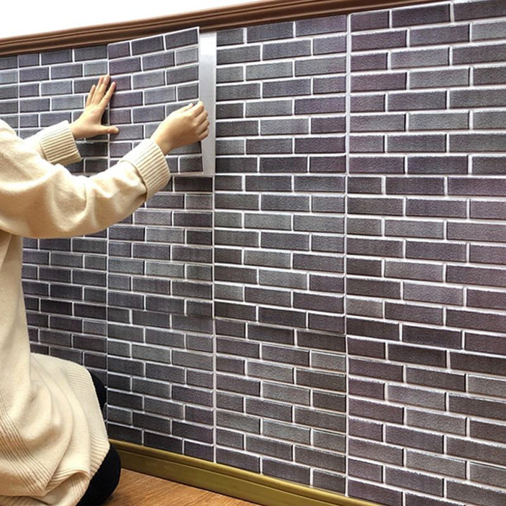 Lisslune | 3D plastic back panel industrial waterproof wall covering