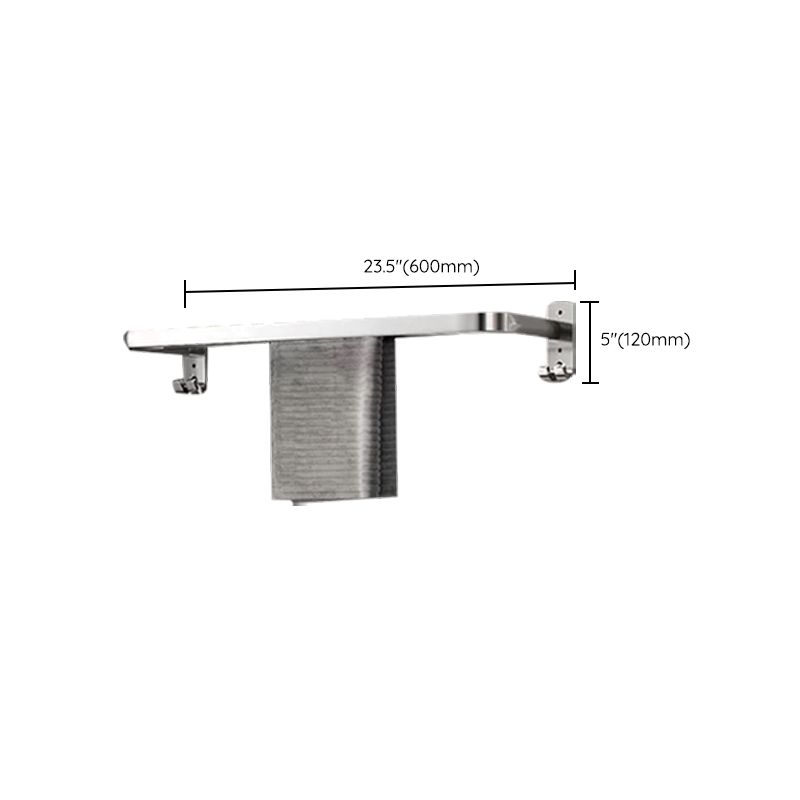 Lisslune | Modern Polished Chrome Bathroom Accessory Set Made of Stainless Steel