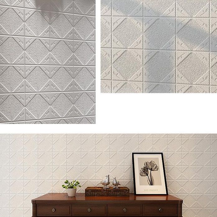 Lisslune | Modern Wall Covering Peel and Stick Waterproof 3D Print Wall Panel
