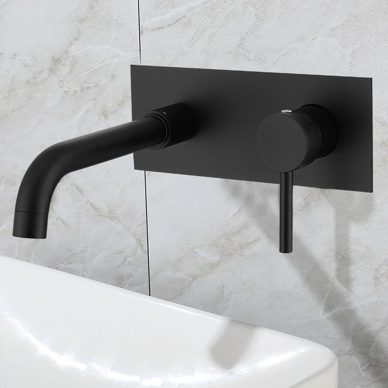 Lisslune | Glam Style Faucet Single Lever Wall Mounted Faucet for Bathroom