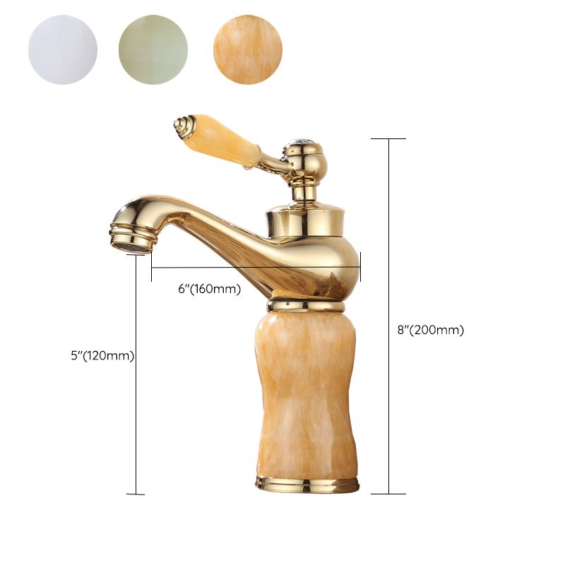 Lisslune | Luxury Vessel Faucet Brass Lever Handles Low Arc Sink Faucet