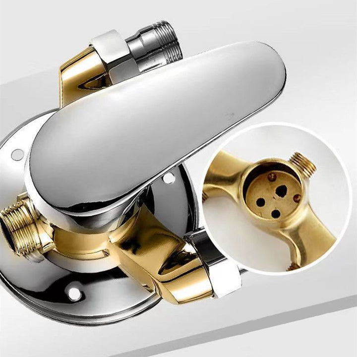 Lisslune | Shower Trim Massage Jet Level Handle Wall Mounted Shower Trim