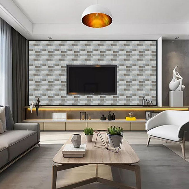 Lisslune | Plastic Wall Paneling Industrial Pulling and Pressing Wall Paneling for the Living Room