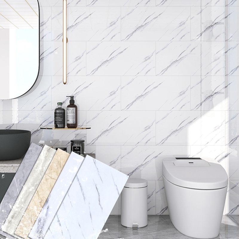 Lisslune | Rectangular Single Tile 12" x 24" Waterproof Splash Wall Tile for Bathroom