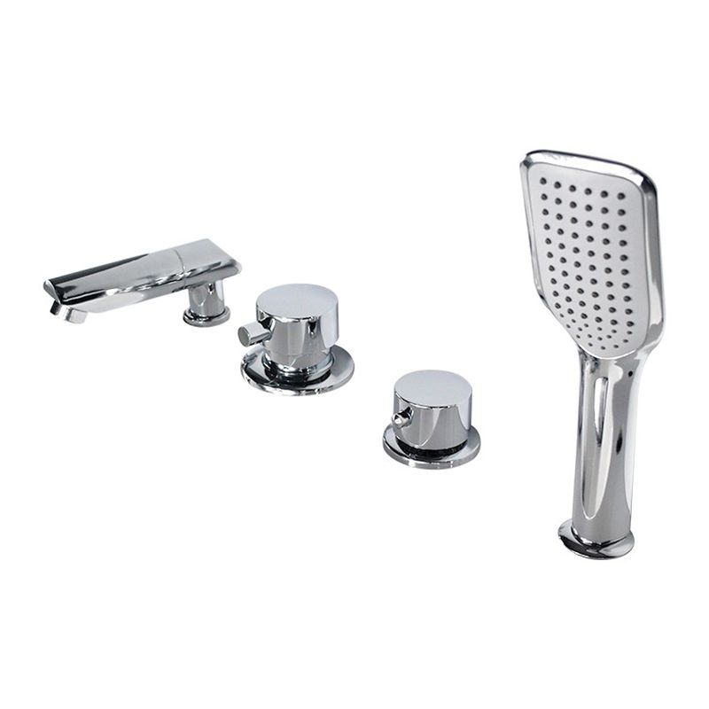 Lisslune | Contemporary Style Bathroom Faucet Metal Deck Mounted Bathroom Faucet