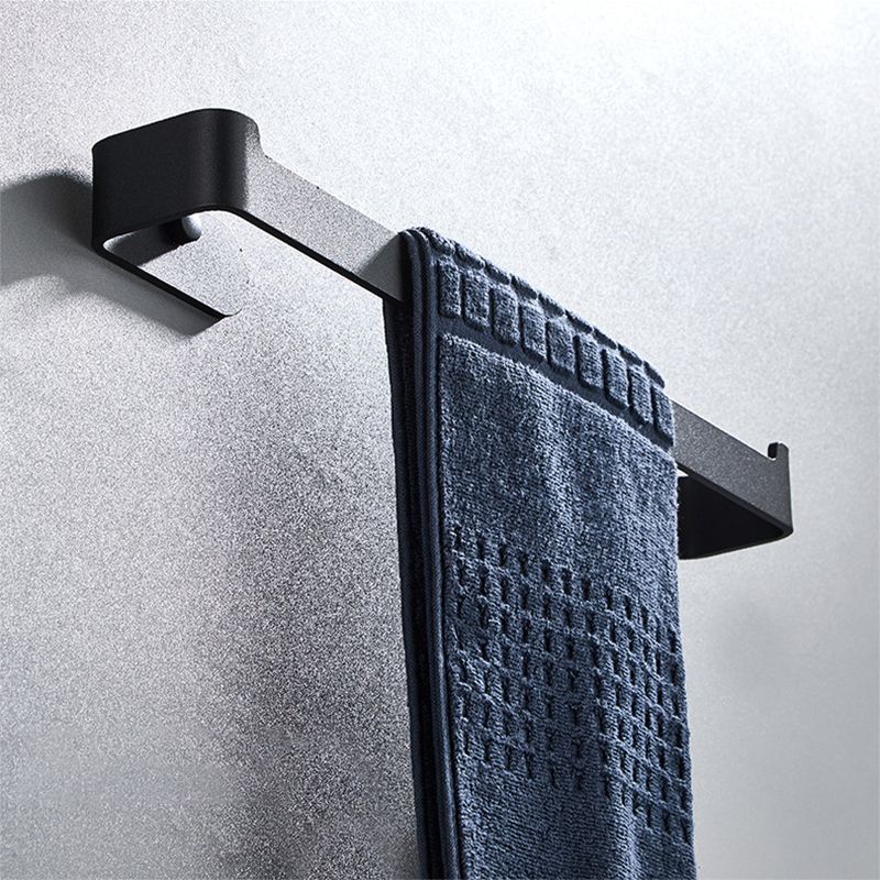 Lisslune | Aluminum Alloy Bathroom Set 4-piece Modern Style Bathroom Hardware Set