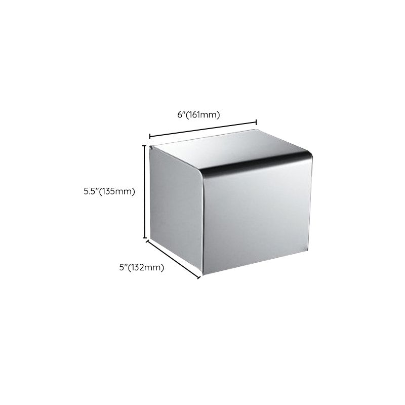 Lisslune | Chrome Modern Bathroom Hardware Set Stainless Steel Towel Hook/Towel Bar & Bath Shelf