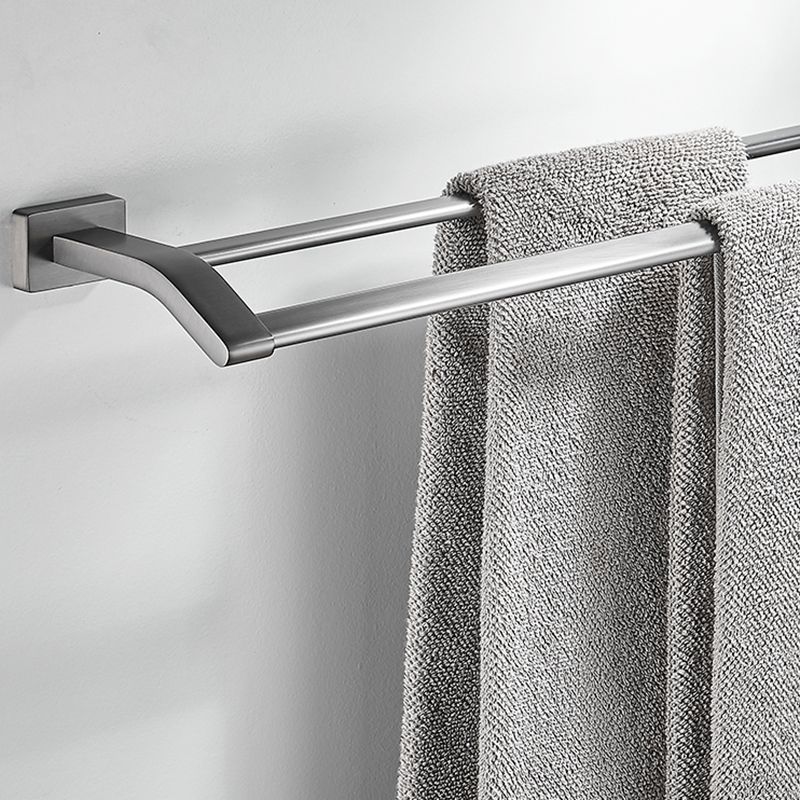 Lisslune | Matte Gray Bathroom Set Metal Bathroom Accessories Hardware Set