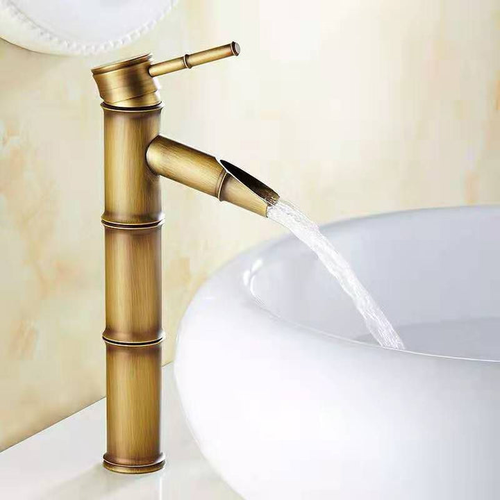 Lisslune | Round Single-Handle Water Tap Country Style Faucet